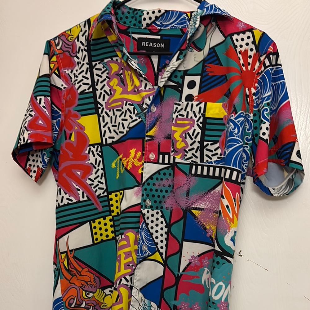 Reason Multicolor Graphic Shirt